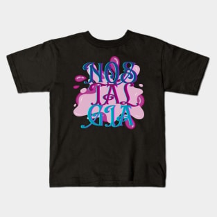 PINK SHADES NOSTALGIA Kids T-Shirt